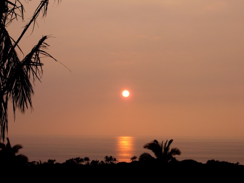 Kona sunset, Hawaii