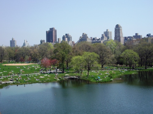 NE View of Central Park from Belvedere Castle