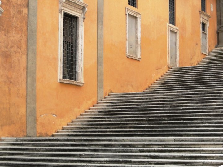 Steps. Rome, Italy.